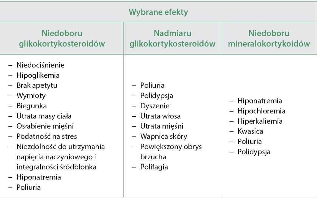 WWP_6_25_endokrynologia_Klaudia_Majcher_NIEDOCZYNNOSC_KORY_NADNERCZY_U_PSOW_TAB_3 niedoczynność kory nadnerczy